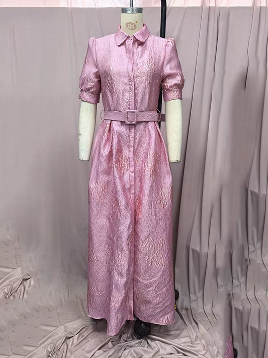 Radiant Elegance: Luxury Slim-Fit Long Dress for Women