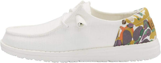 Hey Dude Women'S Wendy Cream Multiple Sizes & Colors | Women’S Shoes | Women’S Lace up Loafers | Comfortable & Lightweight